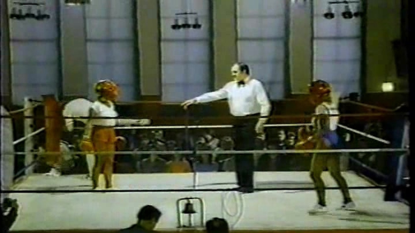 Pam Ward Vs Vicki Scott Boxing